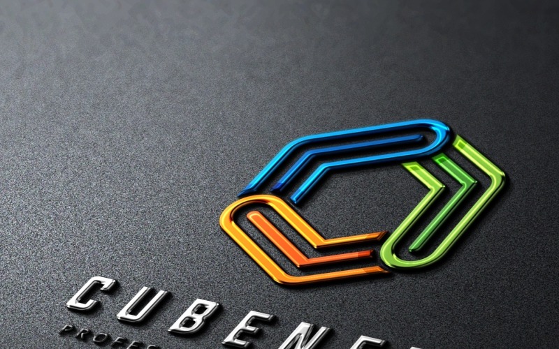 Download Шаблон логотипа "Cubenet Logo Template" / Cubenet Logo Template - Шаблон логотипа на тему графика abstract aplications app application architecture brand branding business construction corporate engineering factory green hardware hexagon identity industry logo logotype pixel