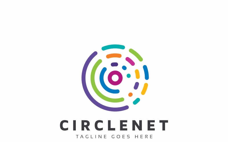Plantilla de logotipo Circlenet