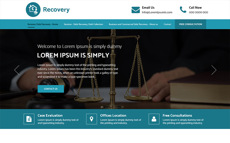 Recovery - Multipurpose Business PSD-mall