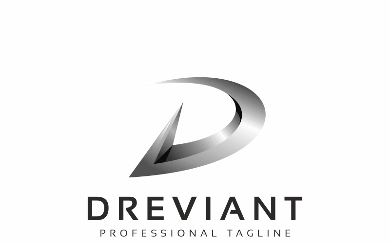 Download Шаблон логотипа "Dreviant D Letter Logo Template" / Dreviant D Letter Logo Template - Шаблон логотипа на тему графика auto box brand branding business corporate creative cube cubic cubical d letter logo data digital dimension diversity dream expertise hexagonal