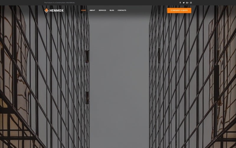 Henmox - Thème WordPress Elementor moderne polyvalent de construction