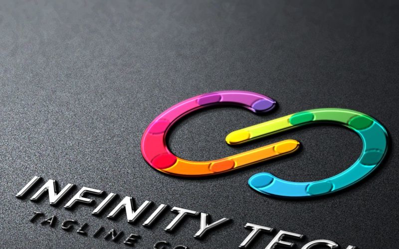 Download Шаблон логотипа "Infinity Tech Logo Template" / Infinity Tech Logo Template - Шаблон логотипа на тему графика administrative agency belief bold branding business colorful communication company consult logo consulting corporate creative endless full color human infinity law