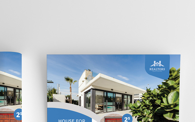 Download Фирменный стиль "Real Estate Flyer - Corporate Identity Template" / Real Estate Flyer - Corporate Identity Template - Фирменный стиль на тему графика flyer real estate open house property agent realtor sell rent home apartment architect villa poster