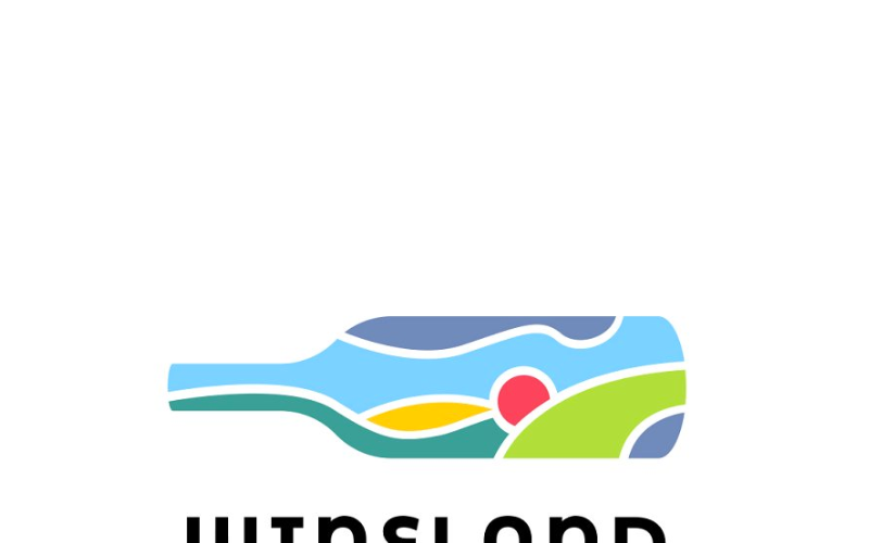 Szablon Logo Wineland