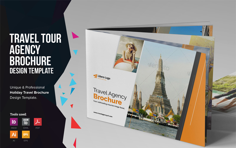 Download Фирменный стиль "Holiday Travel Brochure Catalog - Corporate Identity Template" / Holiday Travel Brochure Catalog - Corporate Identity Template - Фирменный стиль на тему графика real estate realestate brochure catalog flyer trifold magazine property sale house rent land business housing apartment agency real-estate flat buy