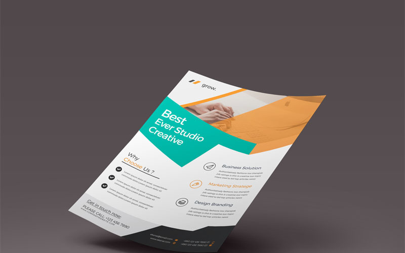 Download Фирменный стиль "Perfect Design Flyer - Corporate Identity Template" / Perfect Design Flyer - Corporate Identity Template - Фирменный стиль на тему графика flyer corporate corporate creative flyer travel business card card liflet computer internet stationery id kit blue hi-quality official symple green