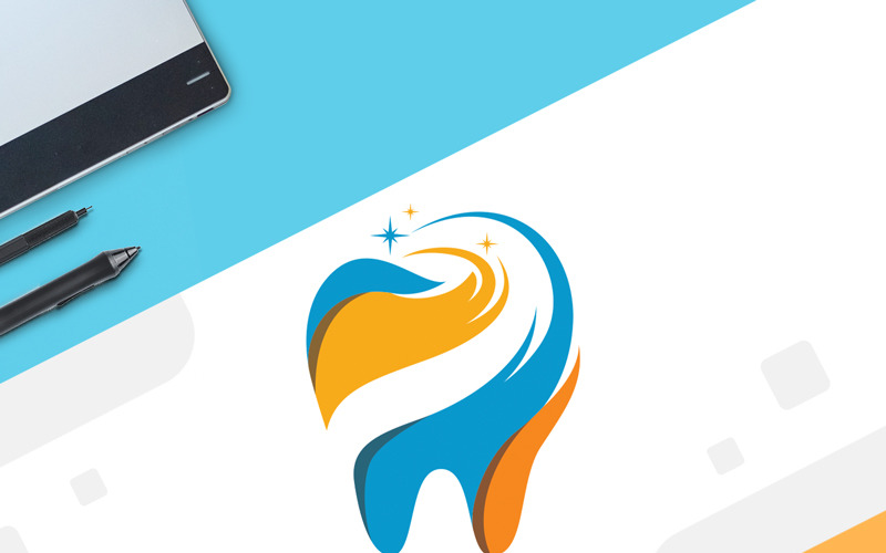 Download Шаблон логотипа "Dental Clinic Logo Template" / Dental Clinic Logo Template - Шаблон логотипа на тему графика logo dental care clinic dentist template design dentistry doctor medical medicine hospital vector dermatology healthy implant tooth branding identity family