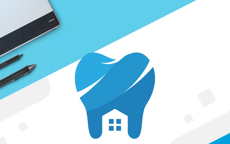 Download Шаблон логотипа "Dental Clinic Logo Template" / Dental Clinic Logo Template - Шаблон логотипа на тему графика logo dental care clinic dentist template design dentistry doctor medical medicine hospital vector dermatology healthy implant tooth branding identity family