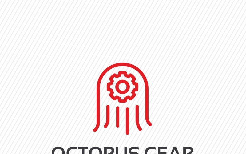 Download Шаблон логотипа "Octopus Logo Template" / Octopus Logo Template - Шаблон логотипа на тему графика animal animals identity logo octopus octopuslogo symbol visual