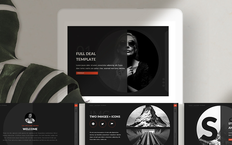 Шаблон PowerPoint Full Deal