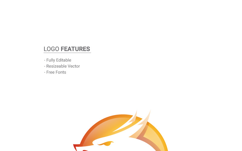 Download Шаблон логотипа "Dragon Logo Template" / Dragon Logo Template - Шаблон логотипа на тему графика animal logo mascot illustration vector wild abstract graphic colors technologies creative varsity digital security ready sticker cartoon character sport design