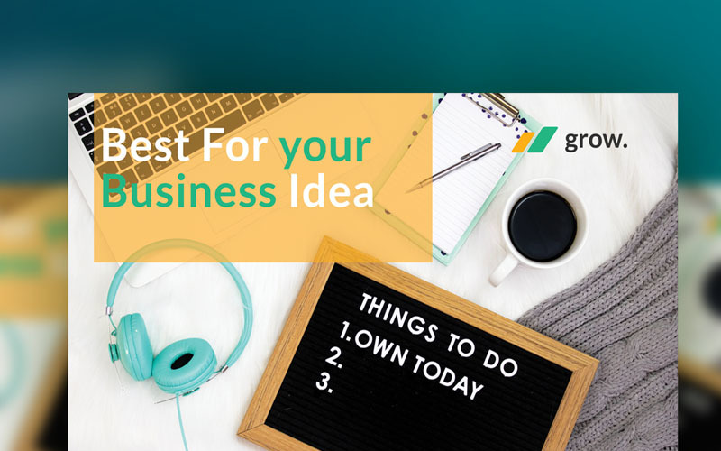 Download Фирменный стиль "Growth - Flyer - Corporate Identity Template" / Growth - Flyer - Corporate Identity Template - Фирменный стиль на тему графика flyer corporate corporate creative flyer travel business card card liflet computer internet stationery id kit blue hi-quality official symple green