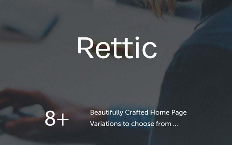 Rettic - modelo de site em HTML de agência de criação