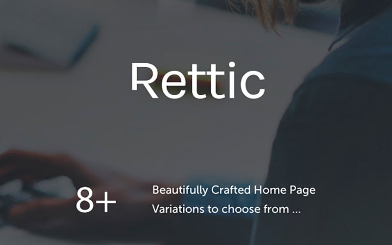 Rettic - Шаблон веб-сайту творчого агентства HTML