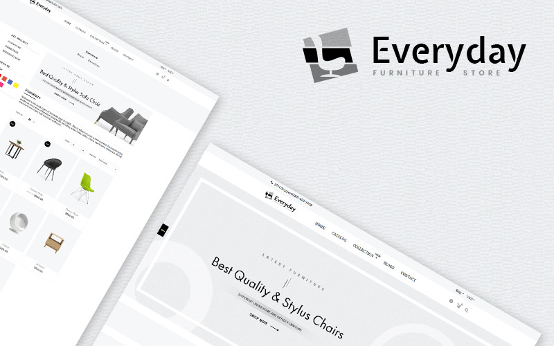 Alltag - Möbel Mehrzweck Shopify Theme
