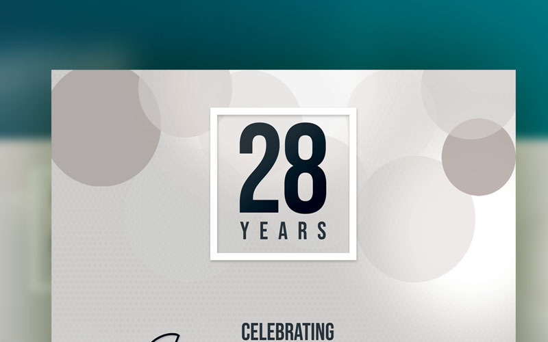 Download Фирменный стиль "Modern Wedding Invitation Card - Corporate Identity Template" / Modern Wedding Invitation Card - Corporate Identity Template - Фирменный стиль на тему графика flyer corporate corporate creative flyer travel business card card liflet computer internet stationery id kit blue hi-quality official symple invitation