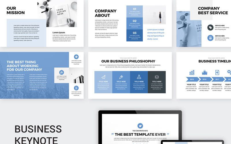 Prode - Business - Keynote-Vorlage