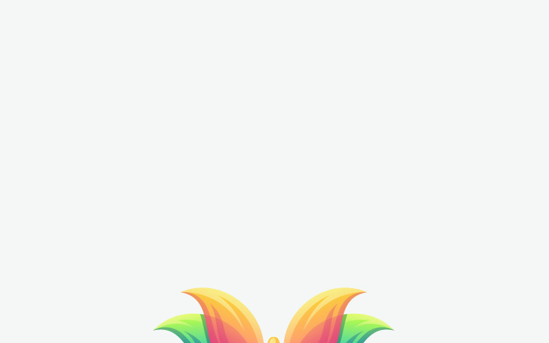 Download Шаблон логотипа "Butterfly Logo Template" / Butterfly Logo Template - Шаблон логотипа на тему графика isolated fly insect set butterfly design wing vector animal colorful nature art beauty illustration style white decoration graphic