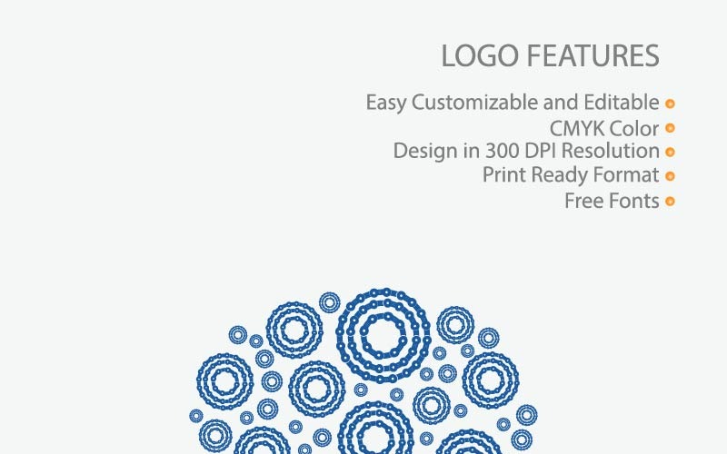 Download Шаблон логотипа "Chain Brain Logo Template" / Chain Brain Logo Template - Шаблон логотипа на тему графика logo brain connection design vector digital communication tech mind network technology idea illustration smart chain template abstract head science knowledge