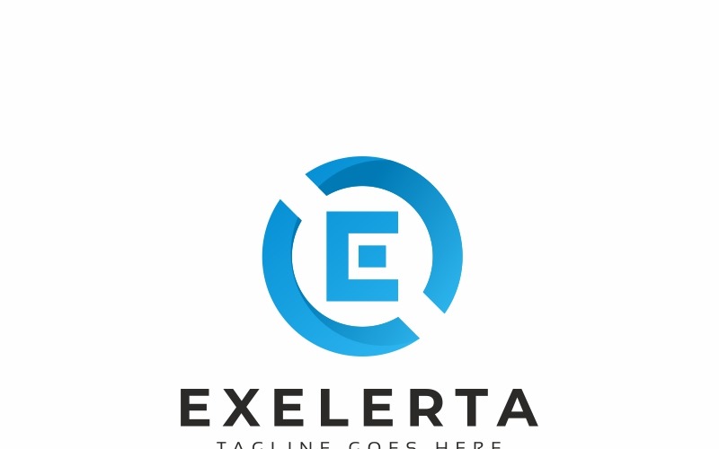 Download Шаблон логотипа "Exelerta E Letter Logo Template" / Exelerta E Letter Logo Template - Шаблон логотипа на тему графика abstract box brand branding business creativity cube cubic cubical design dimension e letter e logo ecommerce evolution expert expertise extreme