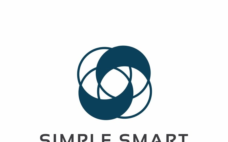 Plantilla de logotipo inteligente simple