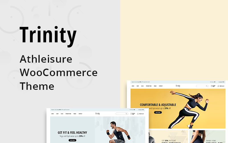 тема athleisure woocommerce