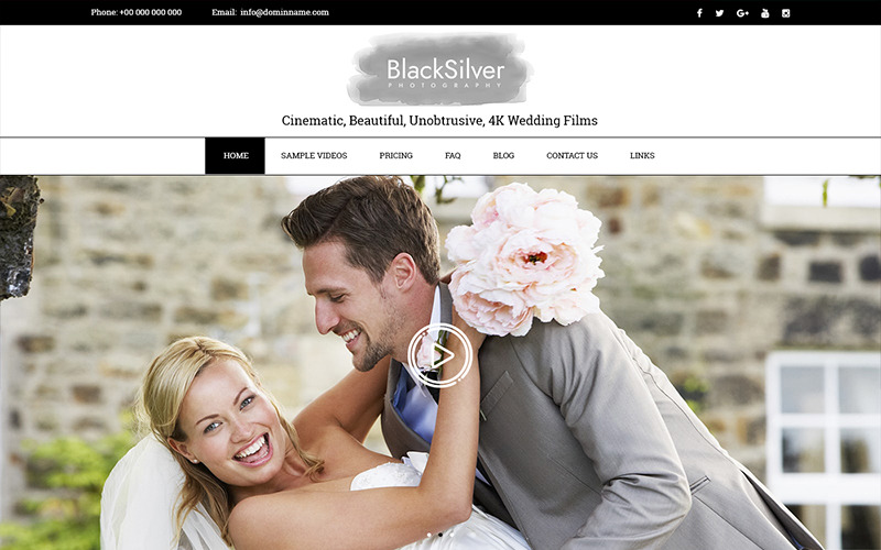 Download PSD шаблон "BlackSilver Photography - Photography Studio PSD Template" / BlackSilver Photography - Photography Studio PSD Template - PSD шаблон на тему фотостудия photography photo image picture template theme psd photoshop