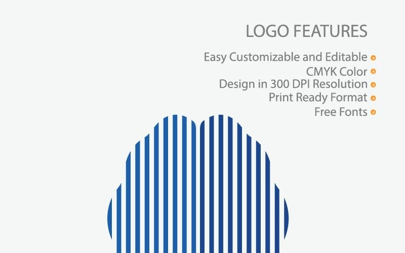 Download Шаблон логотипа "Line Art Brain Logo Template" / Line Art Brain Logo Template - Шаблон логотипа на тему графика brain icon logo line vector art mind design idea abstract illustration think concept symbol creative graphic head brainstorm medicine creativity