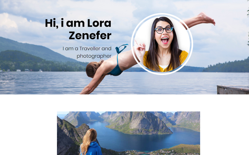 Lora Personal Blog Bootstrap Website Template