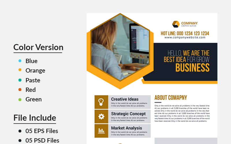Download Фирменный стиль "Mahdi - Corporate Identity Template" / Mahdi - Corporate Identity Template - Фирменный стиль на тему графика creative super clean hi quality photoshop psd flyer layered music branding fresh print catalog graphics business corporate ready spot color