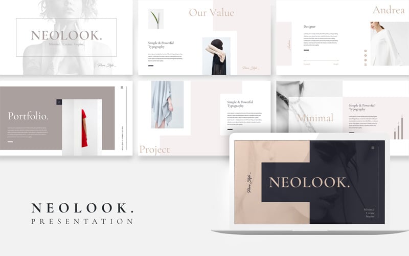 Neolook Минимальный шаблон PowerPoint