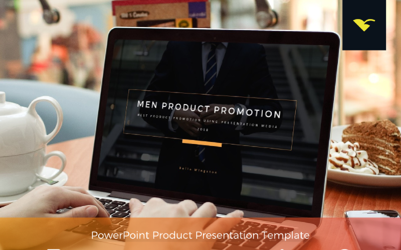 PowerPoint-mall för presentation av produktkampanjer