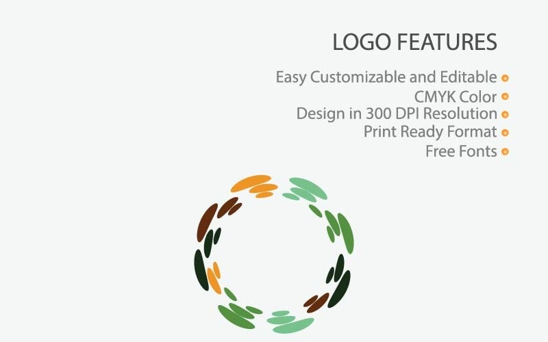 Download Шаблон логотипа "Colorful Circle Logo Template" / Colorful Circle Logo Template - Шаблон логотипа на тему графика circle multi logo color vector icon symbol abstract design illustration business graphic sign element concept triangle template shape company icons