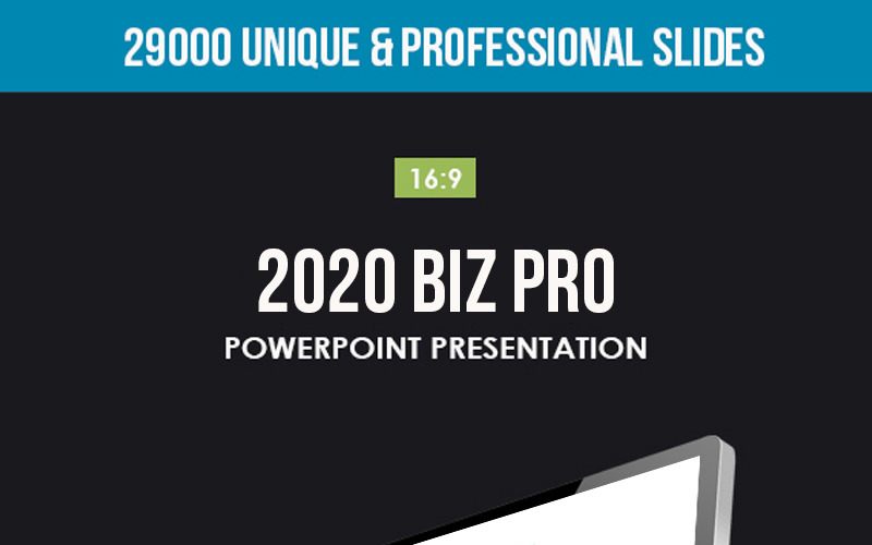 Modello PowerPoint 2020 Biz Pro