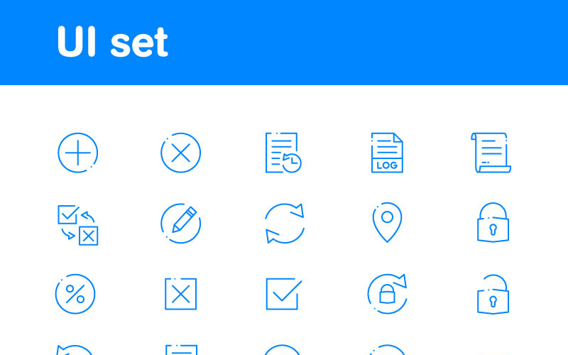 UI-Basics Iconset Template