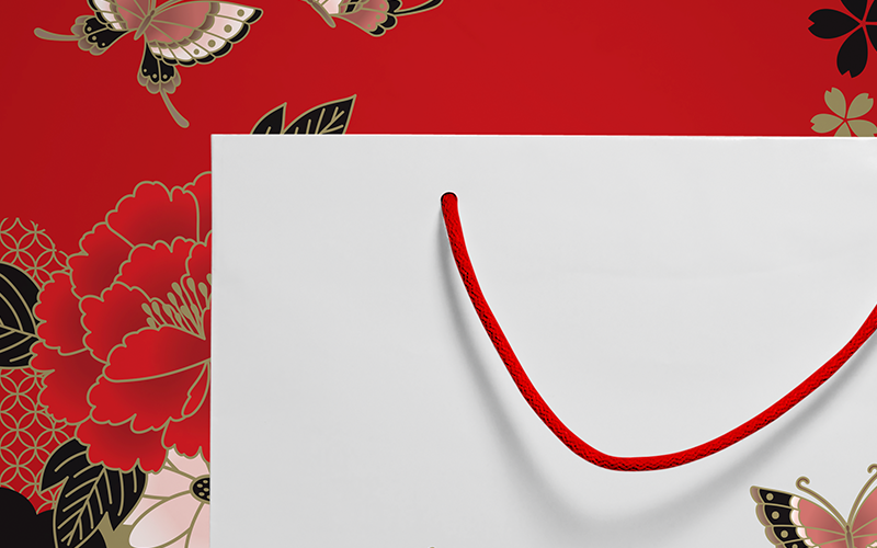 Download Мокап для продукта "White Paper Bags Set product mockup" / White Paper Bags Set product mockup - Мокап для продукта на тему графика paper bag mockup photoshop white high resolution 300dpisundefined