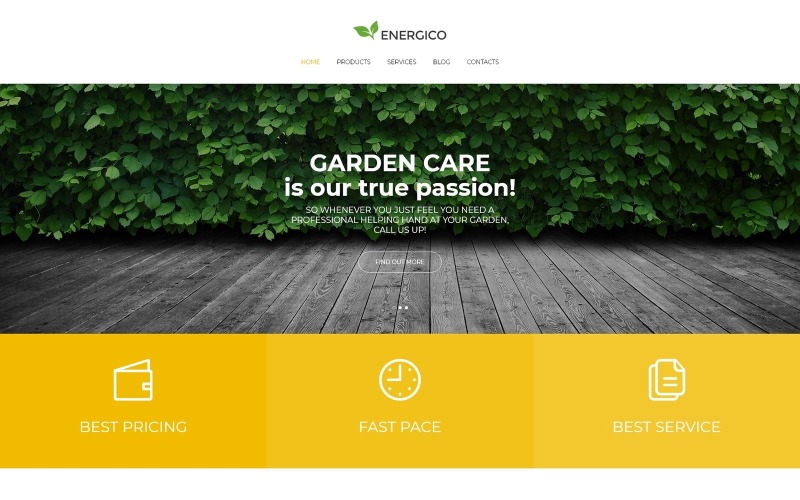Energico - Thème WordPress Elementor moderne polyvalent pour l'agriculture