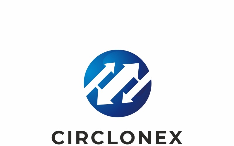 Download Шаблон логотипа "Arrows Circle Logo Template" / Arrows Circle Logo Template - Шаблон логотипа на тему графика abstract arrow business circle communication connection cooperation direction editable logo template vector growth network networking point resizable round scalable social