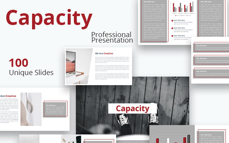 Capacity PowerPoint template
