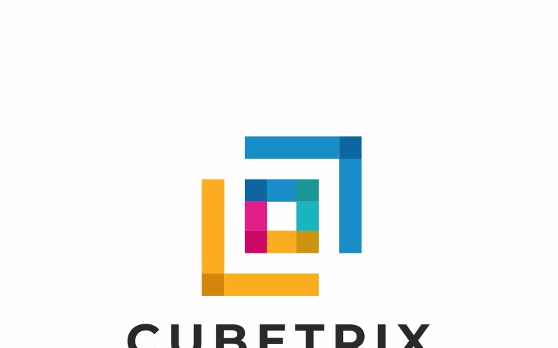 Download Шаблон логотипа "Cubetrix Logo Template" / Cubetrix Logo Template - Шаблон логотипа на тему графика brand branding business clean clevers cloud computing computer construction corporate cube data hexagon hosting infinite infinity marketing media mobile multimedia