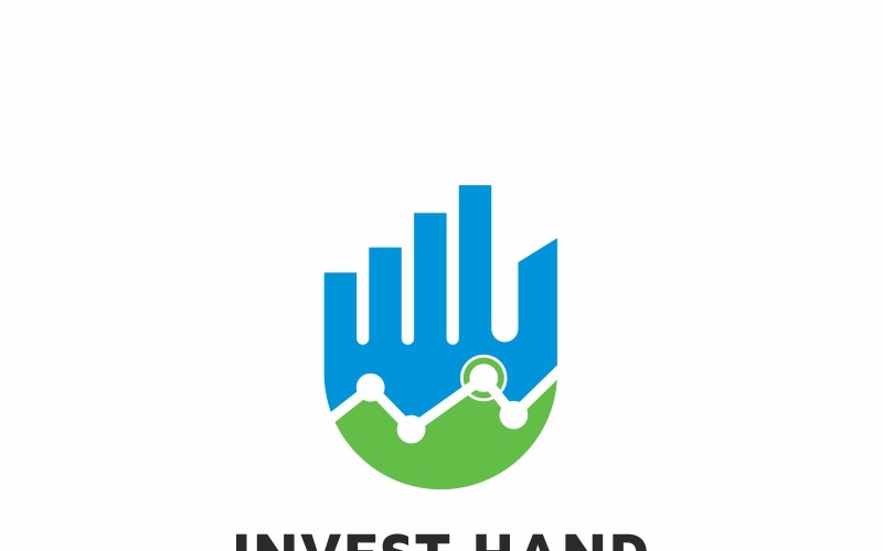 Download Шаблон логотипа "Invest Logo Template" / Invest Logo Template - Шаблон логотипа на тему графика accounting analysis authority bank banking business capital chart commerce consulting finance financial fiscal grow growth holding information invest investment letter