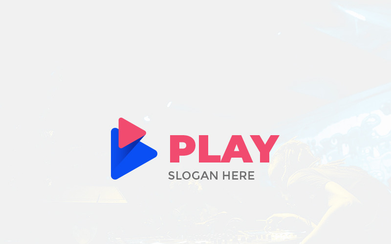Шаблон логотипа Play Design
