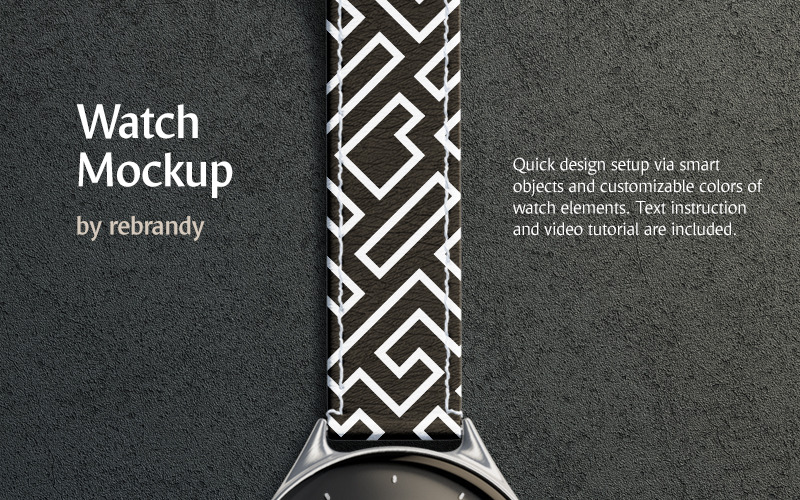 Download Мокап для продукта "Watch product mockup" / Watch product mockup - Мокап для продукта на тему графика watch wristlet display wristwatch clockhand mockup clockface band time accessory mock-up bracelet arm minute bangle free hour hand arrow design