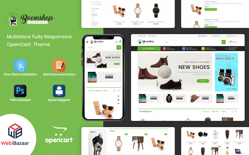Boomshop - Einkaufszentrum OpenCart-Vorlage