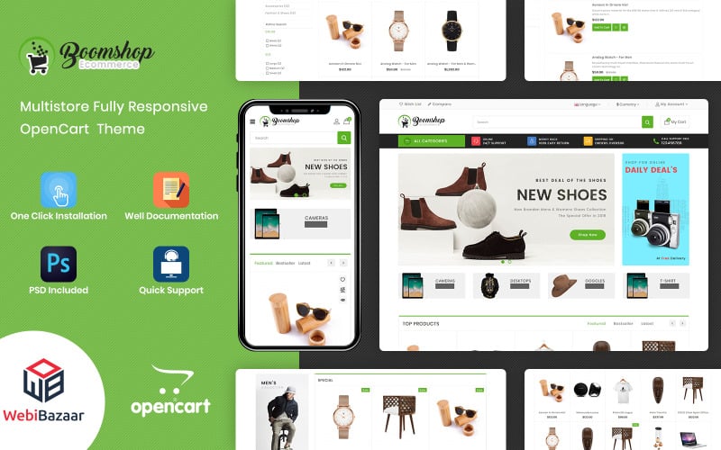 Boomshop - Shopping Mall OpenCart Template