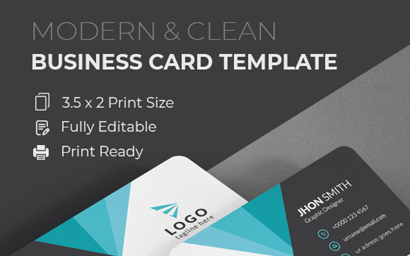 Download Фирменный стиль "Elegant Business Card - Corporate Identity Template" / Elegant Business Card - Corporate Identity Template - Фирменный стиль на тему графика 