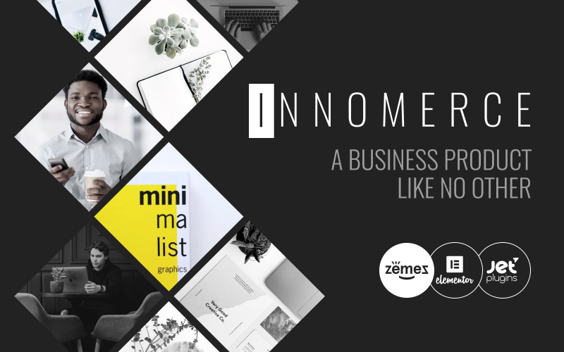 Innomerce - Zakelijk multifunctioneel minimaal WordPress Elementor-thema