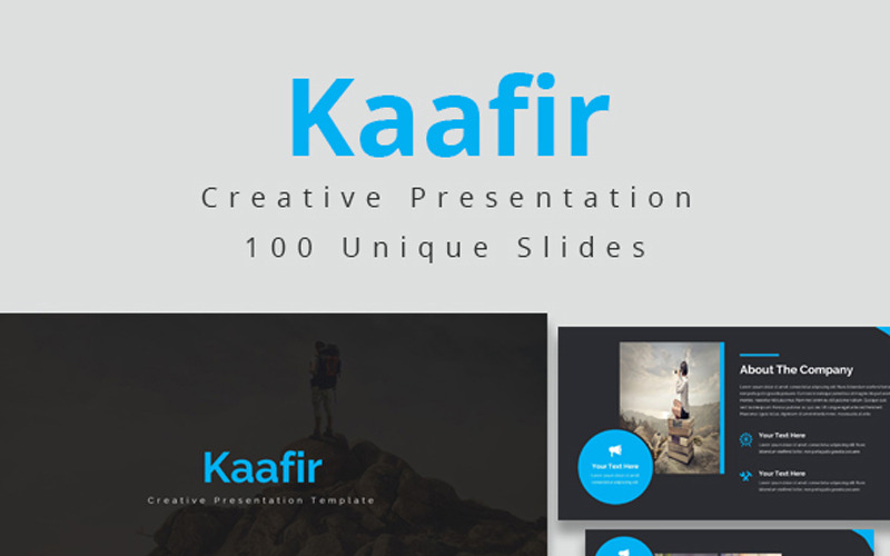 Kaafir PowerPoint template