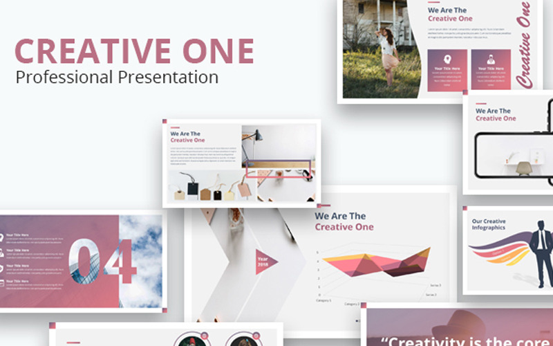 Google Creative One幻灯片