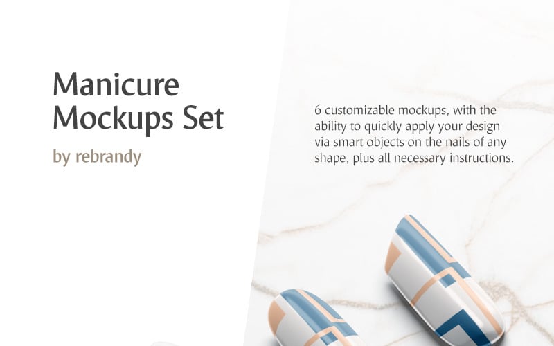 Manicure Set product mockup
